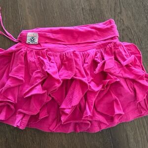 Ralph Lauren Girls Pink Ruffled Skort Sz 6